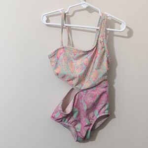 Cat & Jack pastel One Piece Suit with cutout